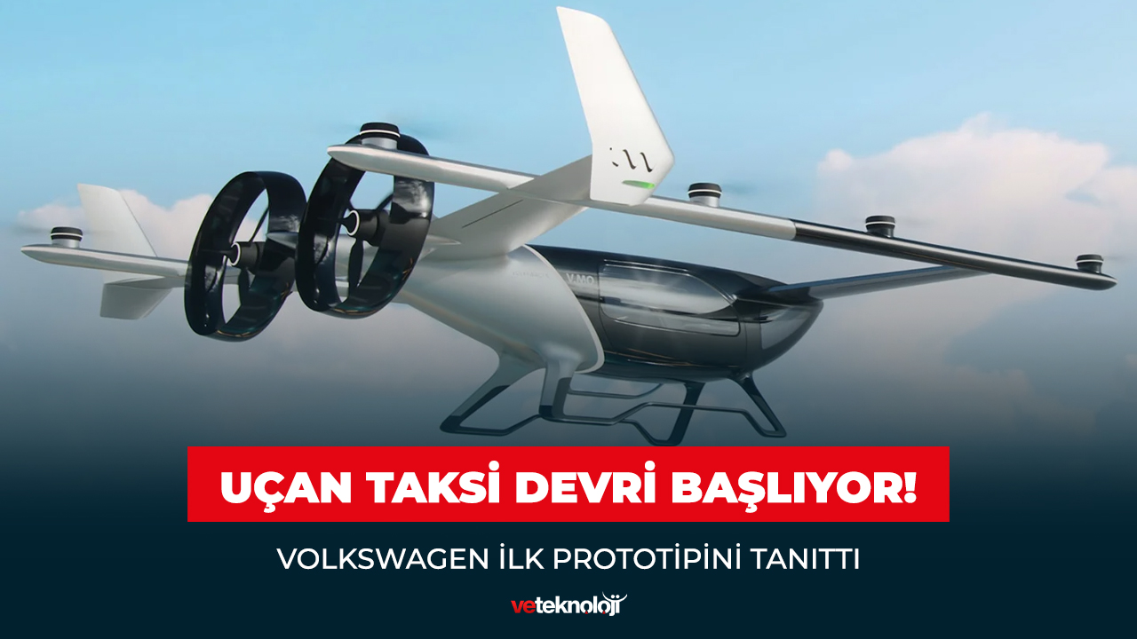 Volkswagen, eVTOL ile uçan taksi çağını başlatıyor!